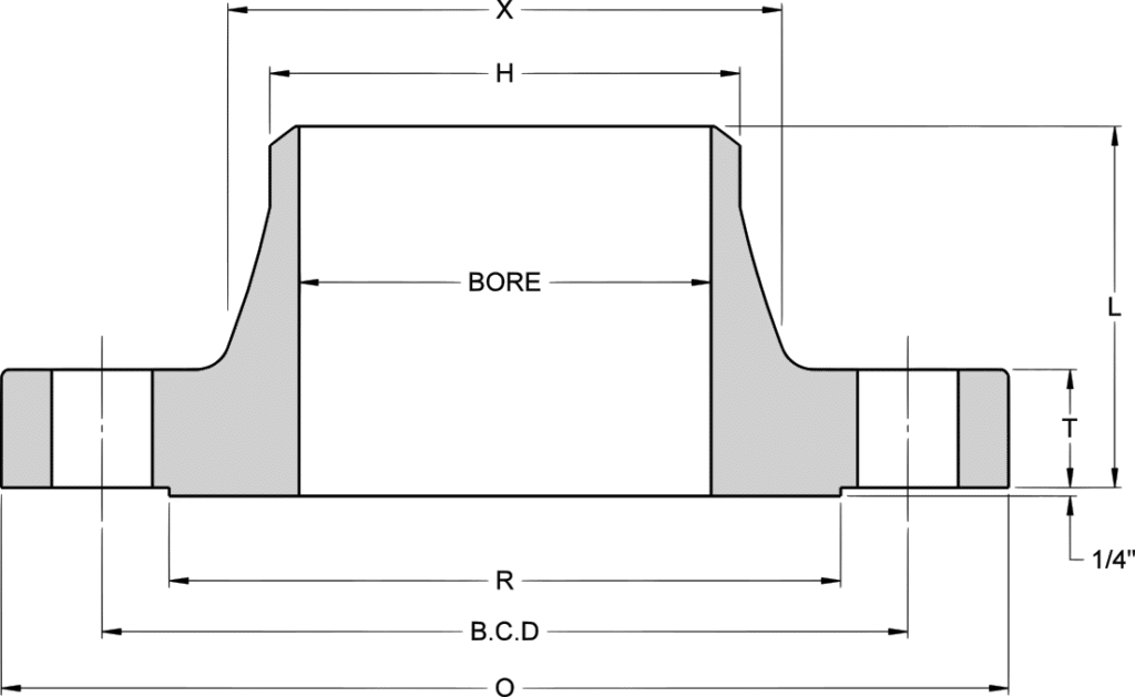Weld-neck Flange